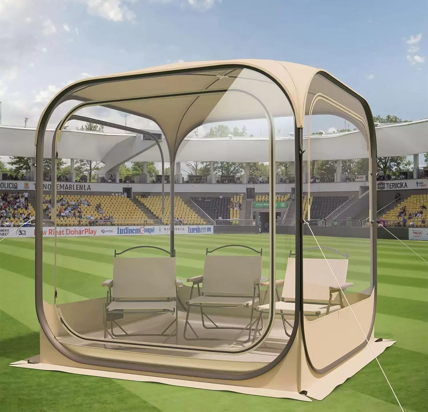 ClearViewバブルテント:瞬時にセットアップしてオールシーズンアウトドアを楽しもう