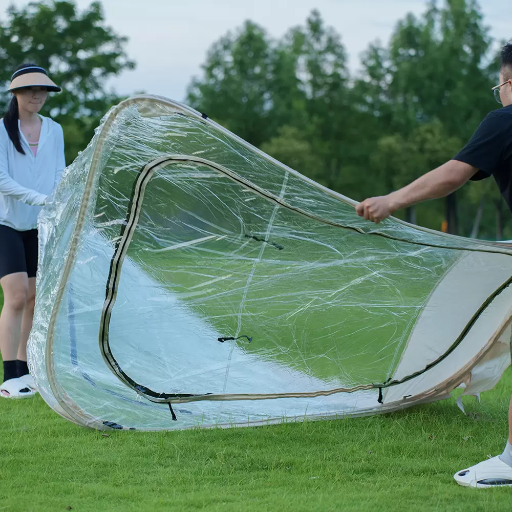 ClearViewバブルテント:瞬時にセットアップしてオールシーズンアウトドアを楽しもう