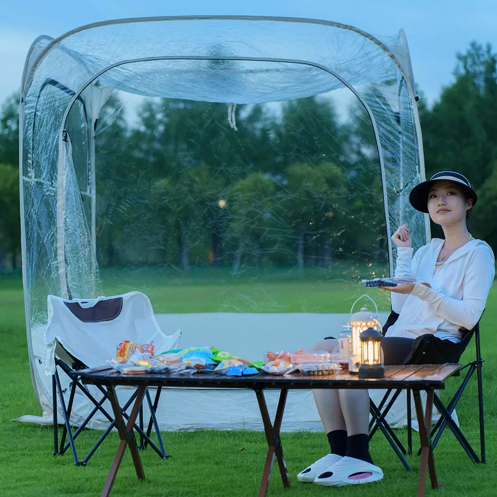 ClearViewバブルテント:瞬時にセットアップしてオールシーズンアウトドアを楽しもう